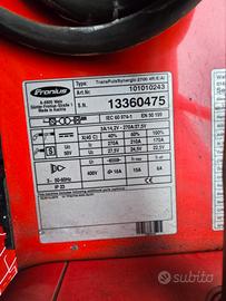 saldatrice fronius alu edition 2700