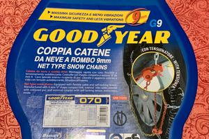 Catene da Neve Goodyear G9 9mm - Gruppo 070 Nuove