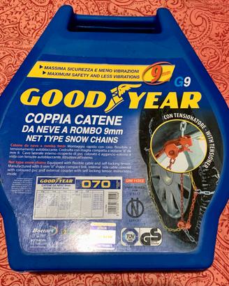 Catene da Neve Goodyear G9 9mm - Gruppo 070 Nuove