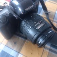 macchina fotografica Pentax mz-10 con obiettivoSmc