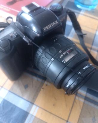 macchina fotografica Pentax mz-10 con obiettivoSmc