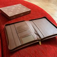 Porta documenti in pelle Nazareno Gabrielli