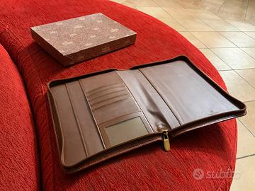 Porta documenti in pelle Nazareno Gabrielli