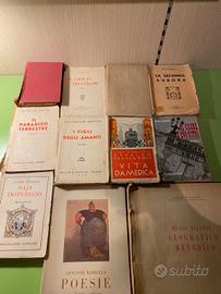 Libri vintage autografati