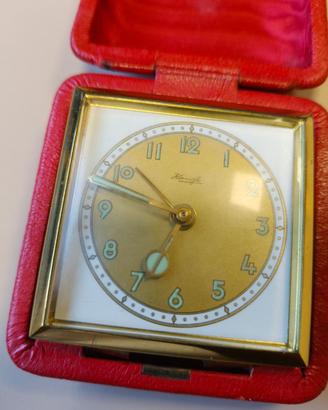 Sveglia da viaggio vintage Kienzle meccanica 50-60