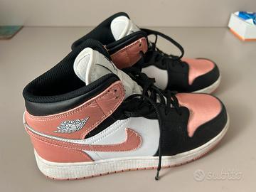 Nike Air Jordan 1 Mid Light Madder Root (GS)