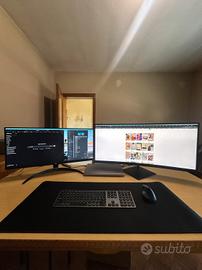 Postazione Gaming/Lavoro - 2 Monitor