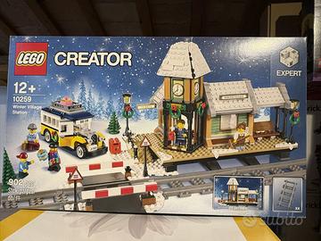 Set LEGO 10259 Stazione del villaggio di Natale - 