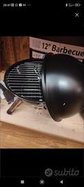 barbeque portatile 12" nuovo