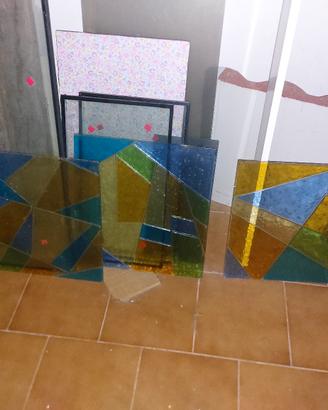 vetri colorati a mosaico 