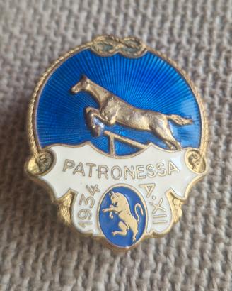 Spilla Distintivo Fascismo Fascista Torino Ippica