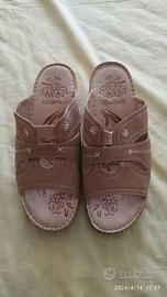 ciabatte donna beige