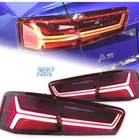 FANALI AUDI A6 C7 11-14 ROSSI CON FRECCIA A LED DI