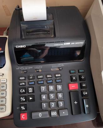 Calcolatrice Casio da tavola DR 32- TEC 14 Digit