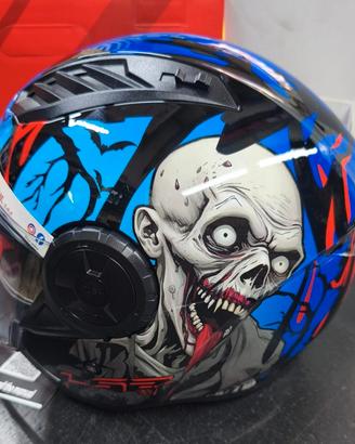 CASCO LS2 AIRFLOW 2 TG XXXL MOTO VISIERA OF616 ZOM