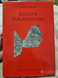 Mario Torelli – Elogia Tarquiniensia (1975) raro