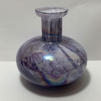 Vaso in Vetro Opaliscente Vintage XX Secolo