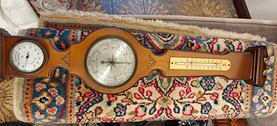 Stazione meteo in legno anni 70