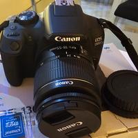 Canon eos 1300D e custodia professionale