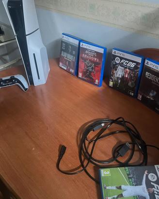 Ps5 slim con disco completa di giochi