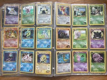 Collezione carte Pokemon Vintage