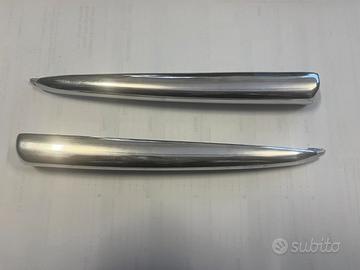 2 baffi per fregio anteriore alluminio fiat 500 d