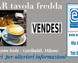 156/24 BAR T Fredda di mq 50 zona Isola /Garibaldi