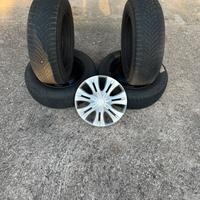 Gomme termiche Firestone 15’ + cerchi+copricerchi