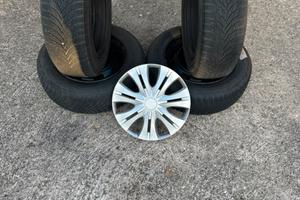 Gomme termiche Firestone 15’ + cerchi+copricerchi