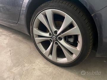 4 cerchi in lega 20 pollici opel insignia + copert