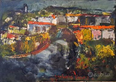 Quadro olio su tela 70x100 Corrias Jimenez 