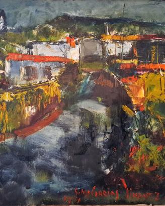 Quadro olio su tela 70x100 Corrias Jimenez 