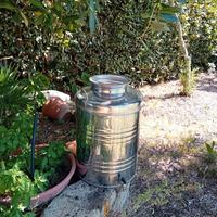 Fusto in acciaio inox da 50 litri