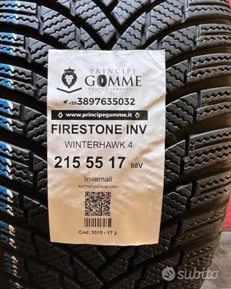 2 gomme 215 55 17 firestone inv a3515