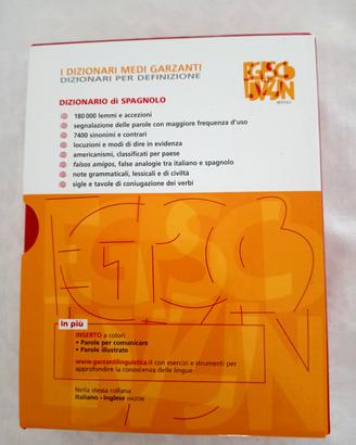 dizionario di spagnolo 