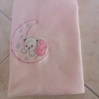 Coperta per Carrozzina / Culla Pastello