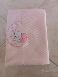 Coperta per Carrozzina / Culla Pastello