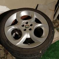 cerchi in lega diametro 17 Alfa Romeo 147