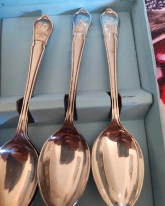 Set sei cucchiaini  caffe' Royal Wedding del 1981