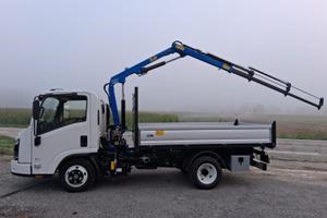 ISUZU M21 T 35 QUINTALI GRU E RIBALTABILE