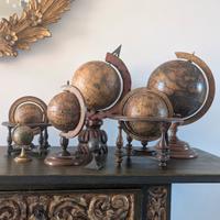 collezione di 6 mappamondi vintage