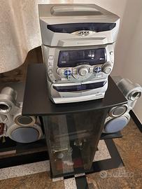 Impianto stereo con casse Schaub Lorenz
