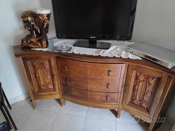 Mobile ad angolo in legno