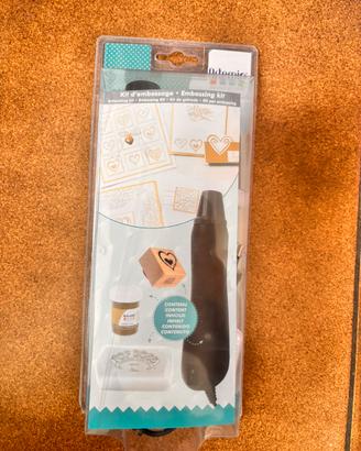 Kit embossing Artemio con pistola termica