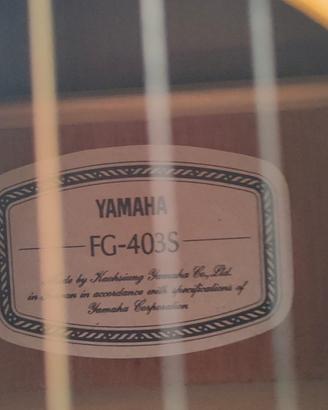 Yamaha FG-403S – Acustica dal suono pieno