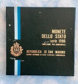 Repubblica di San Marino Serie 1986 FDC