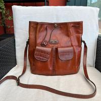 Borsa vintage El Campero in cuoio