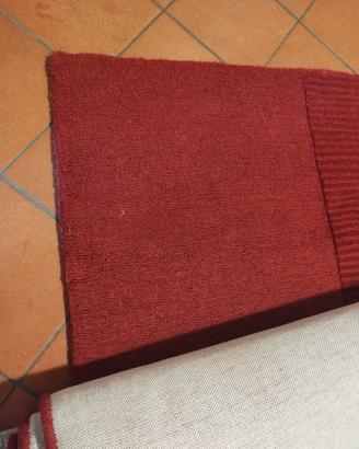 Tappeto lana rosso Ikea HELLUM