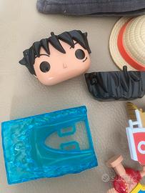 Rubber luffy one piece kinder sorpresa funko pop