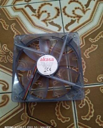 Ventola raffreddamento PC fisso led Blu